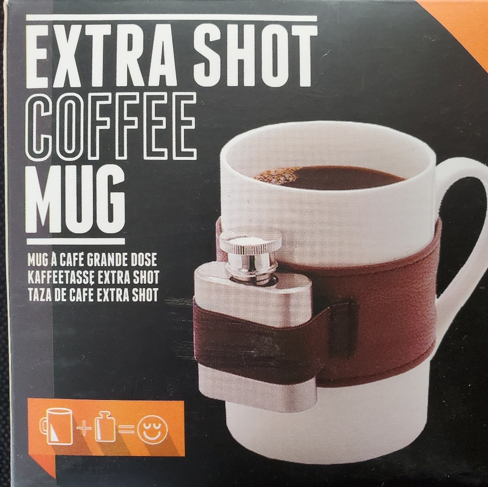Coffee mug w/extra shot